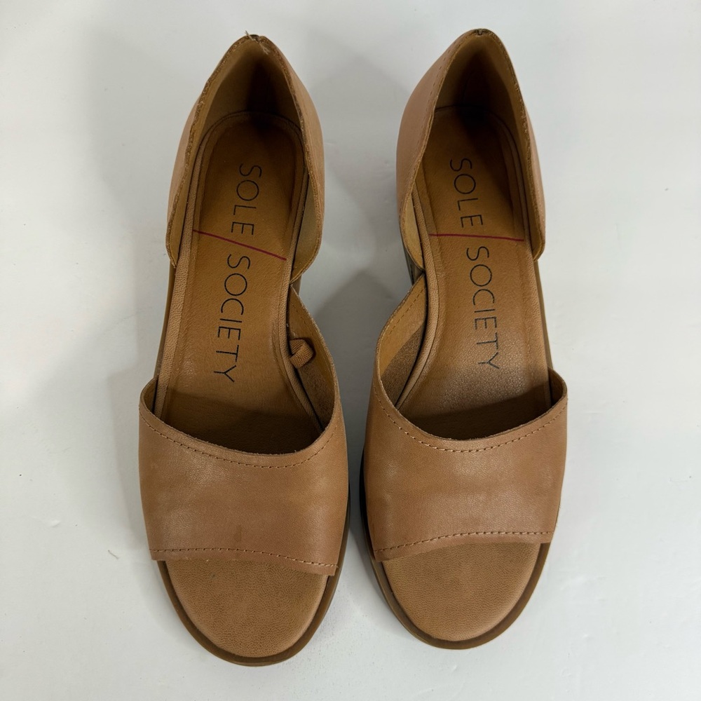 Sole Society Women's Brown Flats